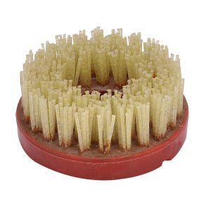 Cheap 100mm Circular Diamond Brushes M14 For Processing Leather Finish for sale