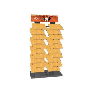 Cheap 4 shelfs foldable wire display storage rack for sale