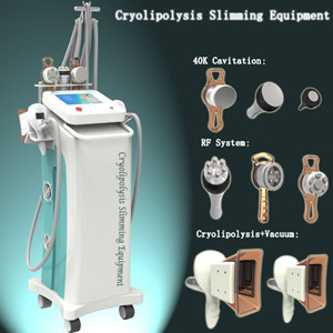 Quality multifunctional 5 handles RF fat freezing cryolipolysis slimming machine clinic use wholesale