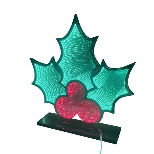 Quality Christmas Decoration Supplies Power Cord Included for Double-sided Infinity Mirror wholesale