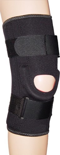 Quality Comfortable Hinged Knee Brace Open Patella Protector Wrap For Pain Relief wholesale