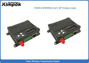 China RJ45 Wireless Ethernet Transceiver , 1W UAV Video Link With Data Radio on sale