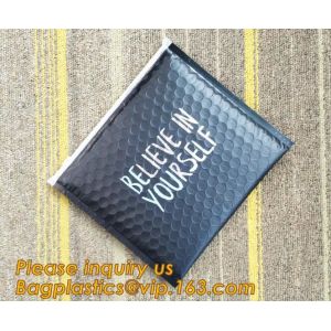 Biodegradable k Reusable Bubble Packing Zipper Pink Bag, reclosable, slider