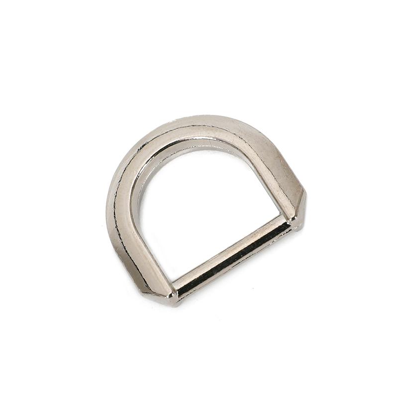 D Ring Buckle Handbag Rings Hardware Silver Color Customized