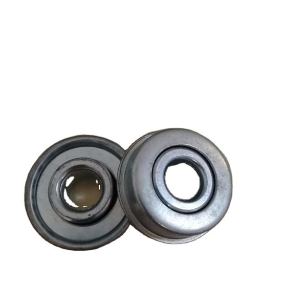 Stampeded Flanged Conveyor Roller Bearings 6202zz 10mm-47mm