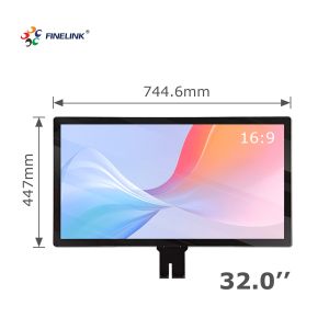 Capacitive 32 Inch Touch Screen Panel for Virtual Reality Ready Pavilion Guide