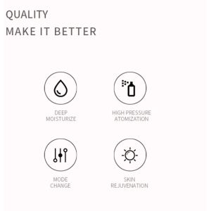 Beauty Airbrush System Handheld Oxygen Injector Wireless Barber Compressor OEM