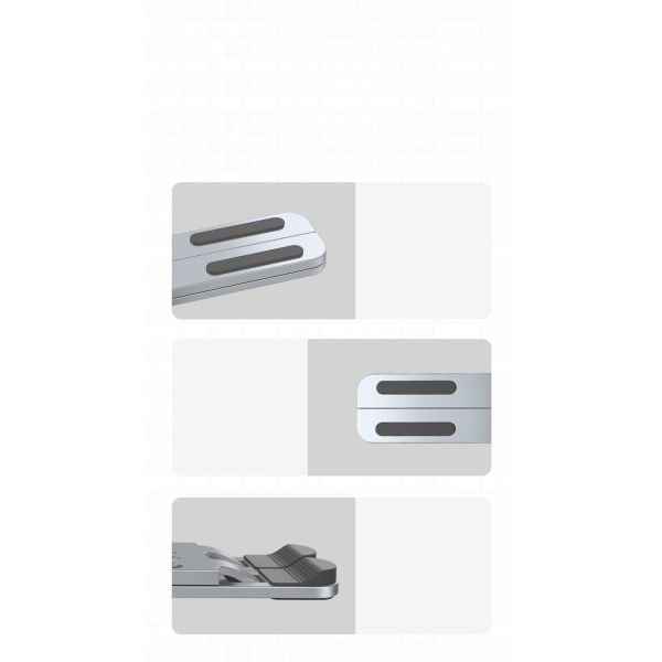 Foldable and Portable Modern Design Laptop Holder for Office Convenience We Custom Logo