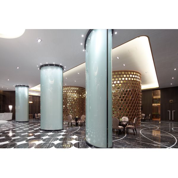 Quality Load Resistant Tempered   6mm Precision Bent Glass For Window wholesale