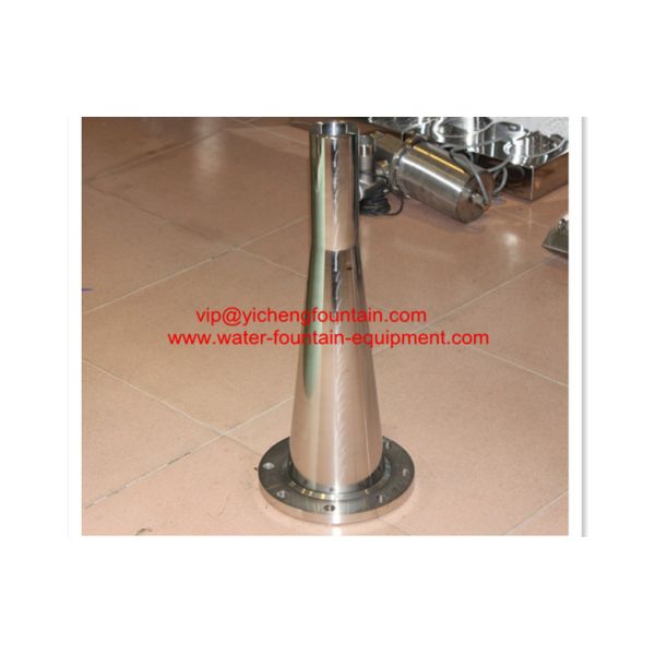 Flange Type Ultra High Spray Water Fountain Nozzles For Big Water Landscape 3" 4