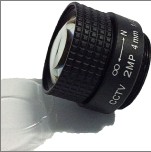 Cheap 1/3&quot; 4.0mm F1.2 2Megapixel CS-mount Manual IRIS CCTV Lens 130412CS-2MP for sale