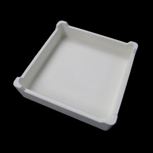 Cheap Rectangular Ceramic Sagger For Precision Firing Cordierite-Mullite 2.75g/Cm3 for sale