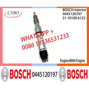 BOSCH 0445120197 51101006123 Neutral Fuel Injector Assembly 0445120197