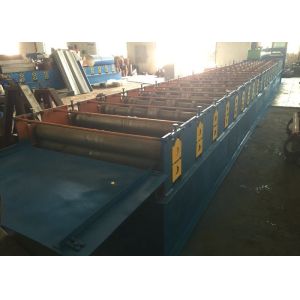 Self Lock Roof Panel Roll Forming Machine , Corrugated Roofing Sheets Making