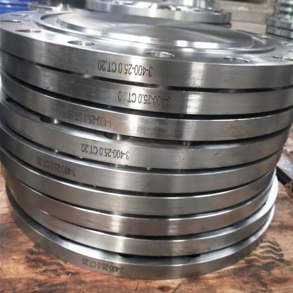 150LB 300LB 600LB ASME B16.5 Flange Flat Face A105 Clear Lacquer