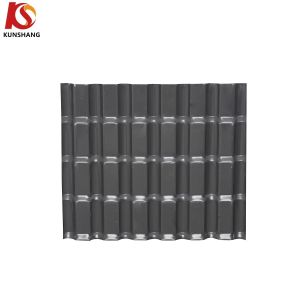 Easy Installation ASA Roof Tile PVC Synthetic Resin Tile Tejas with 2.000kg