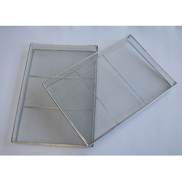 Drying Vegetable Fruit 1mm Stainless Steel Wire Mesh Trays