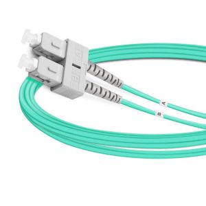 3m (10ft) Duplex OM3 Multimode SC UPC to SC UPC OFNP Fiber Optic Cable