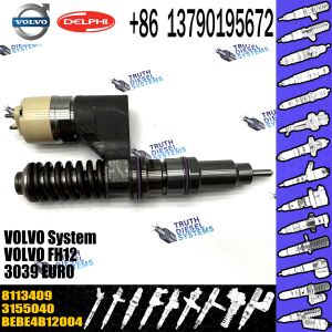 INJECTOR BEBE4B12001 BEBE4B12004 3155040 8113409 FOR FH12 FM12 12.1D ENGINE VOL