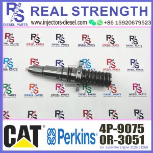 4P9075 4P-9075 0R3051 0R-3051 Auto Spare Parts Injector for 3508 3512 3516