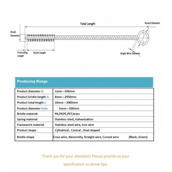 Bottle Tube Brushes Cleaning Brush Set Home Kitchen Clean Tool
