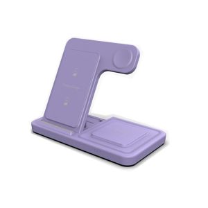 Multifunctional Fast Folding Wireless Charger 15W For Smart Phones Earphone