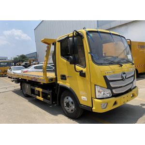 China FOTON AUMARK 4x2 5T Hydraulic Platform Flatbed Tow Truck on sale