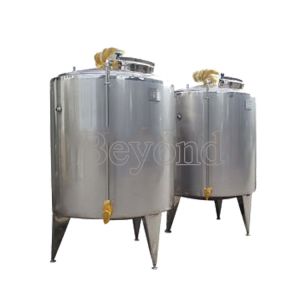 China SGS SUS316L Cooling Jacket Stainless Steel Storage Tanks PU Insulation on sale