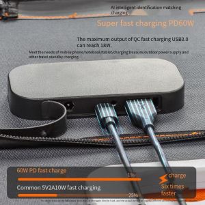 100W Folding Solar Panel , Monocrystalline Photovoltaic Solar Panel