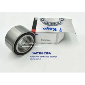 DAC387038A DAC387038 auto front wheel hub bearings 38*70*38mm double row angular contact ball bearings 38*70*38mm