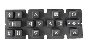 Cheap Waterproof Panel Mount Keyboard 16 Keys No Electronics Controller With USB / PS2 Function for sale
