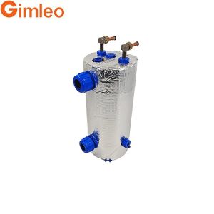 Water Flow 2.0 M3/H Titanium Cooler Heat Exchanger With Isolation ETA-1.5 TA1