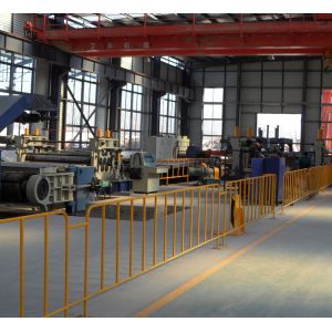 3-12mm×2000 Thick Steel Coil Slitting Machine With 0-120m/Min Line Speed