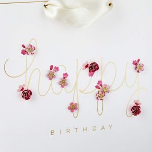 Industrial Custom Flower Bouquet Carrier Paper Bag with CMYK 4 Color Offset