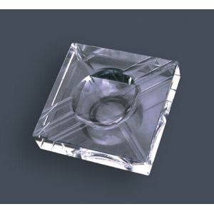 Classical Transparent Crystal Ashtray