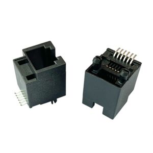 RJ11 Modular Jack,Shielded, SMT，Miniature RJ11 connector H12.7mm Molex 95503