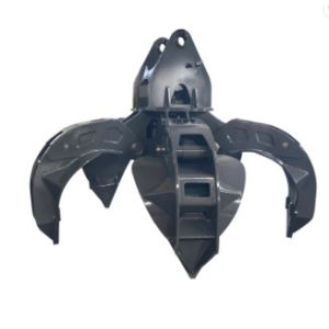 High strength steel and a sophistiPCed excavator hydraulic system are used in the construction of 	Orange Peel Grab.