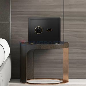 Dual Alarm Biometric Fingerprint Lock Home Safe Box For Security