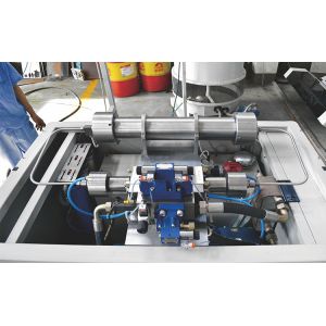 Aluminium alloy cnc water Jet cutting machine 0-15meter/min 3.7L/min