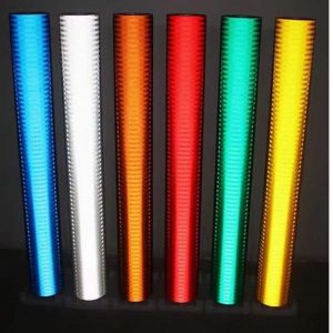 China PMMA Material Class 4 High Intensity Prismatic Reflective Sheeting Vinyl Roll (HIP) For Road Signs on sale