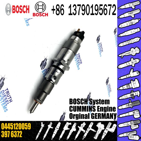 High Quality 0445120059 6754113011 PC200-8 Engine Common Rail Diesel Fuel Injectors