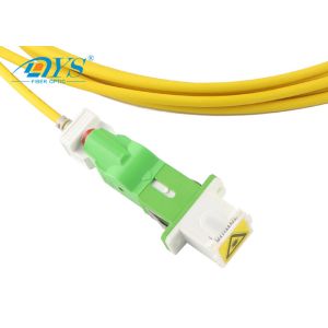 FTTH FTTB FTTX SC APC Optical Fiber Patch Cord Auto Shutter Connector
