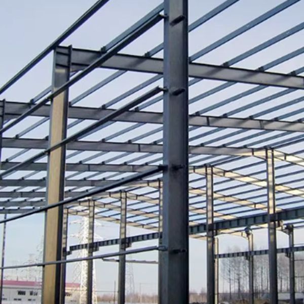 High Strength Prefab Light Steel Structure Workshop Recyclable Steel Plant