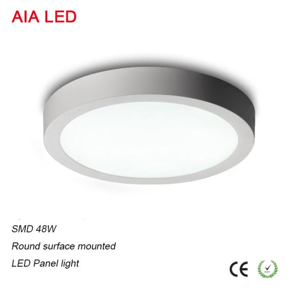 Contemporary surface mounted 24W black interiror LED panel light & led downlight