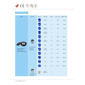 CL5R Refrigerated Centrifuge 5000rpm 4x1000ml Capacity for Blood Analysis