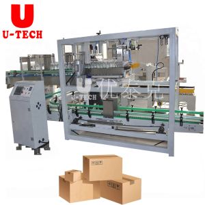 Fully automatic carton sealer filler packer machine line