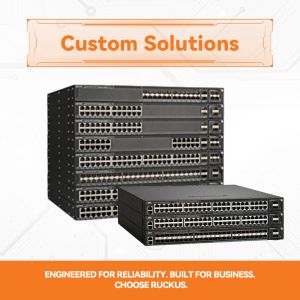 RUCKUS network switch ICX 7550-24P Enterprise Stackable Switch