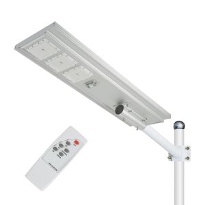 150W/200W LED Solar Street Light With Triac Dimmable Remote Control IP67 5 Years