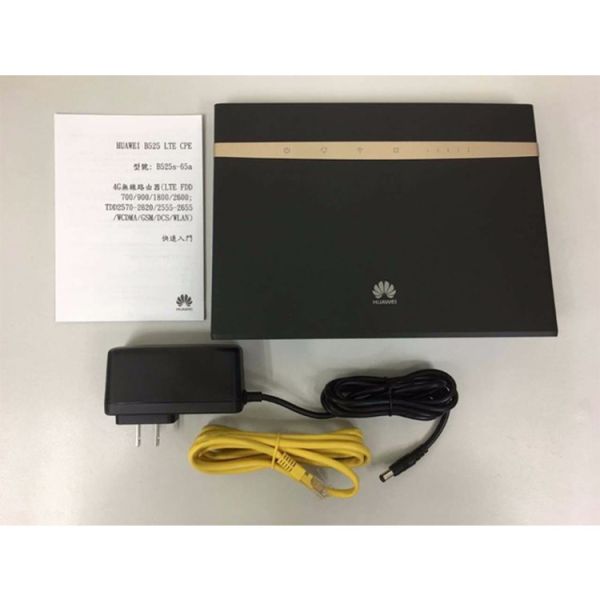 Huawei 4G LTE WiFi Routers B525S-65a 300Mbps Wireless Hotspot Router Black and