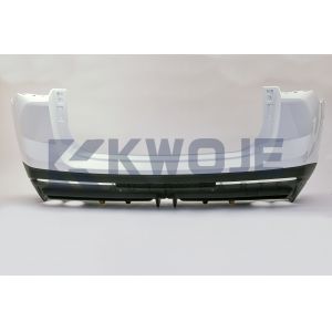 F16-2804510 CA/CC Rear Bumper Assembly Khaki White With Muffler Holes For 2022